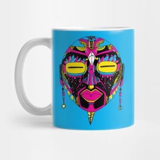 CMYK African Mask 2 Mug